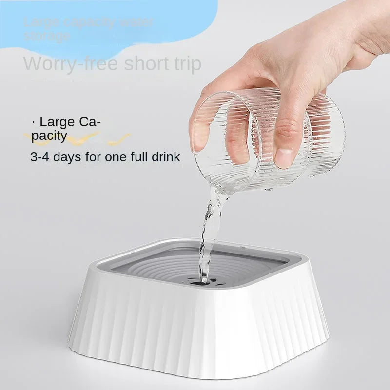 Fuente de Agua para Mascotas con Filtro – Bebedero Antiderrames.