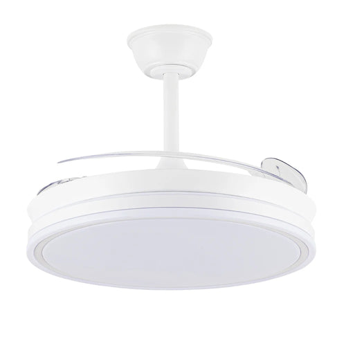 Ventilador de Techo LED con Control Inteligente – 6 Velocidades, Motor DC y Luz Regulable.