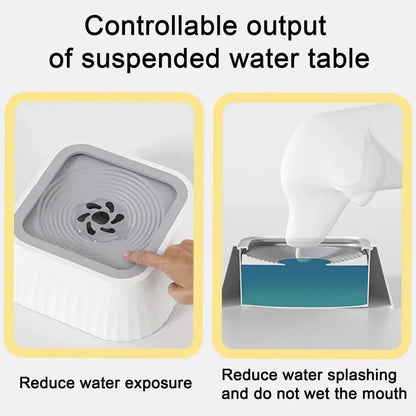 Fuente de Agua para Mascotas con Filtro – Bebedero Antiderrames.